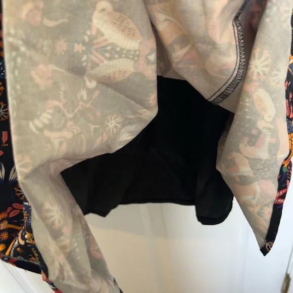 Eva Franco Anthropologie Folk Art Animal Print Midi Skirt Women’s Size 4 - Picture 8 of 10